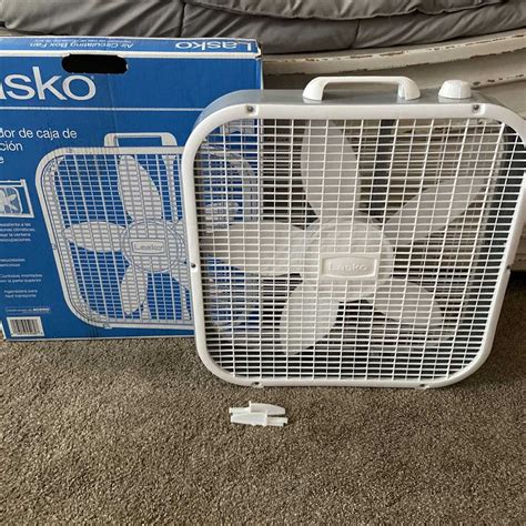 lasko box fan parts diagram
